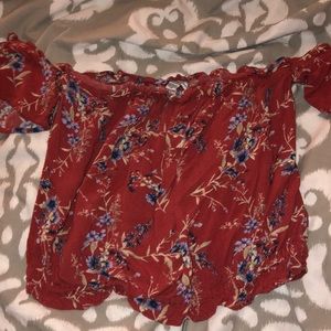 American Eagle Outfitters Off the Shoulder Blouse